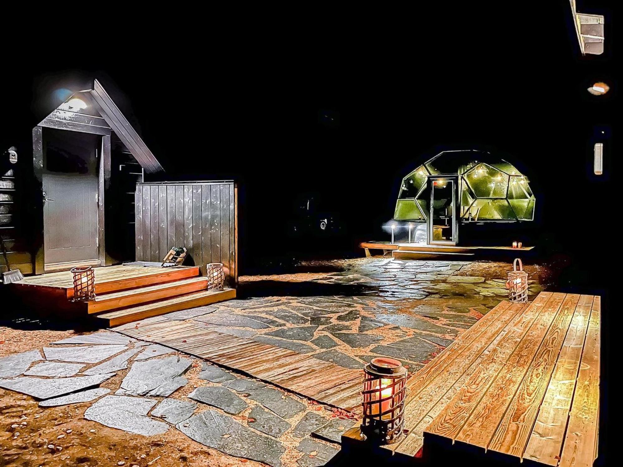 Holiday Home Samruam B Aurora Cabin By Interhome Salla Exterior foto